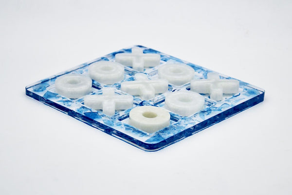 Wedding Glass Tic Tac Toe set