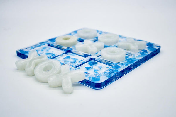 Wedding Glass Tic Tac Toe set