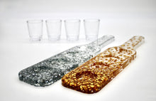 Load image into Gallery viewer, Glass Pieces Shot Glass Holder set