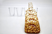 Load image into Gallery viewer, Glass Pieces Shot Glass Holder set