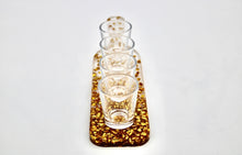 Load image into Gallery viewer, Glass Pieces Shot Glass Holder set