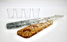 Load image into Gallery viewer, Glass Pieces Shot Glass Holder set