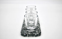 Load image into Gallery viewer, Glass Pieces Shot Glass Holder set