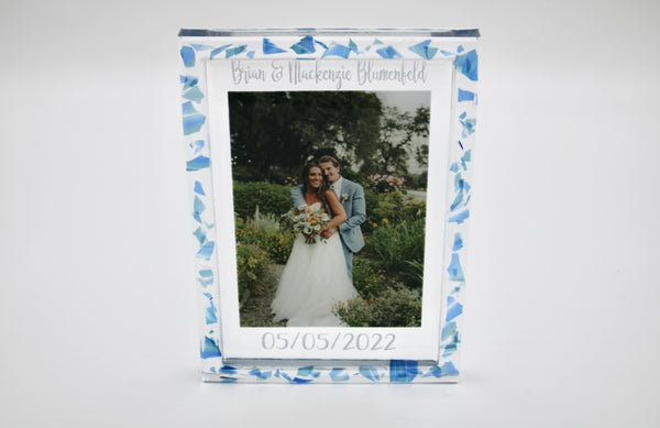 Chuppah Glass Picture/ Invitation Frame