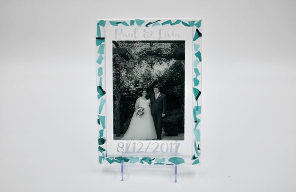 Chuppah Glass Picture/invitation Frame