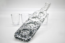 Load image into Gallery viewer, Glass Pieces Shot Glass Holder set
